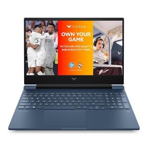 HP Victus AI Gaming Laptop, 31 TOPS, AMD Ryzen 5 8645HS, 6GB RTX 3050 (Upgradable 16GB DDR5, 512GB SSD) Microsoft365* Office2024