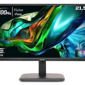 Acer EK220Q 21.5 Inch (54.61 cm) Full HD (1920x1080) Pixels VA Panel LCD Monitor with LED Back Light