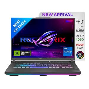 ASUS ROG Strix G16(2023), Intel Core i7-13650HX, 13th Gen, RTX 4050-6GB, 16GB RAM, 1TB SSD, FHD+ 165Hz