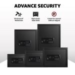 Equal 20L SecureX Safe Locker for Home | Electronic Safe Locker with Pincode Access and Emergency Key
