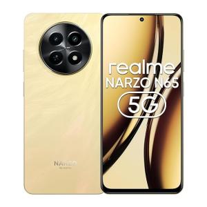 realme NARZO N65 5G (Amber Gold 8GB RAM, 128GB Storage) India's 1st D6300 5G Chipset | Ultra Slim Design